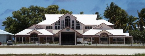Parliament House of Nauru in Yaren District