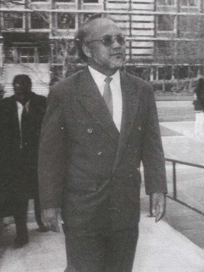 Portrait of Bernard Dowiyogo